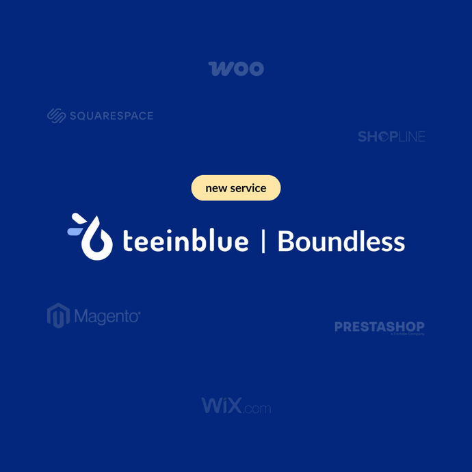 Teeinblue Boundless: Create & Sell Custom Products Anywhere