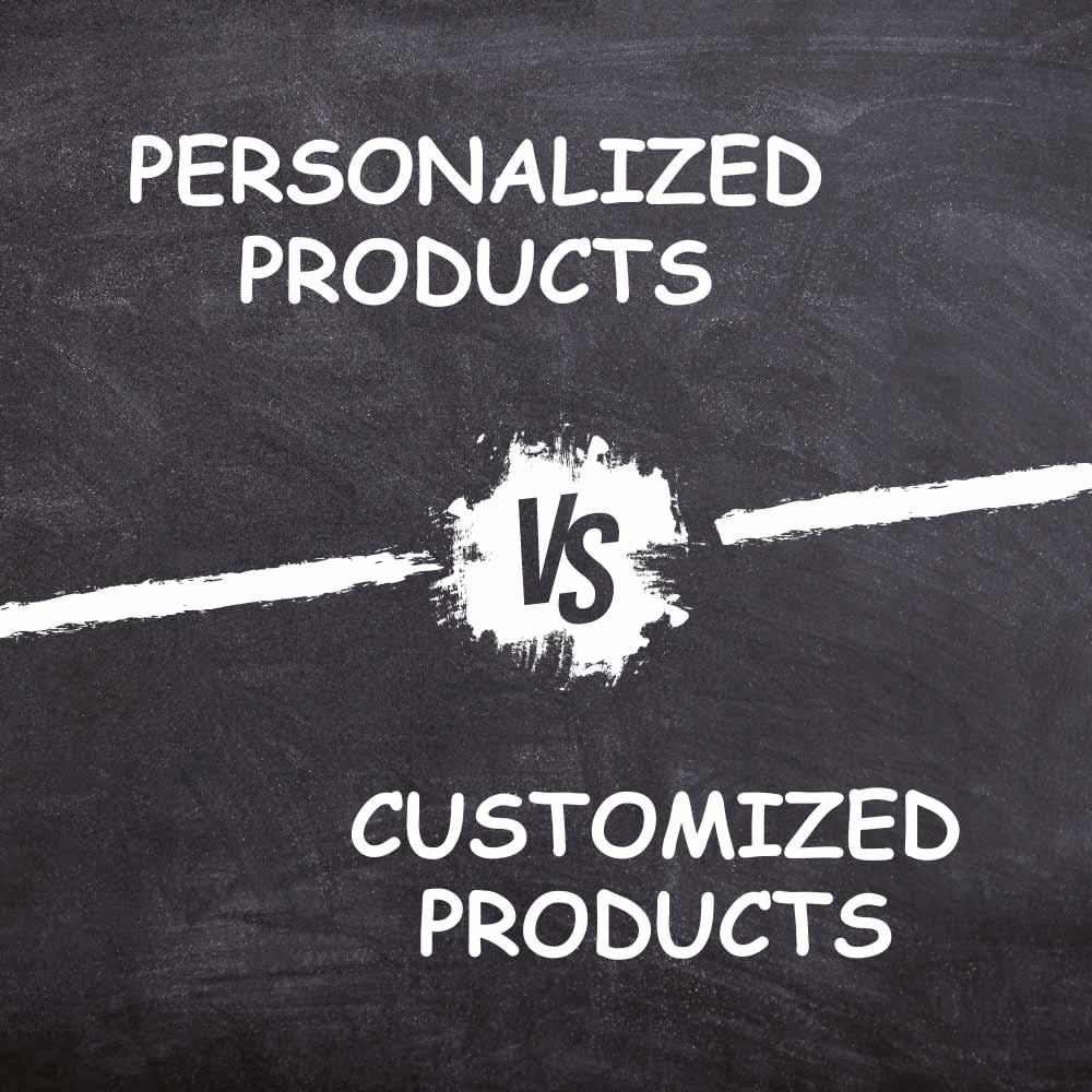 product personalization vs customization