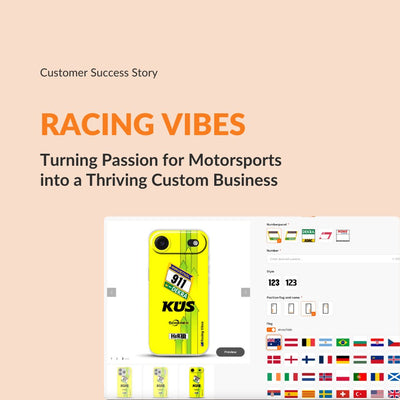 [Customer Success Story] Racing Vibes: Turning Passion for Motorsports into a Thriving Custom Business