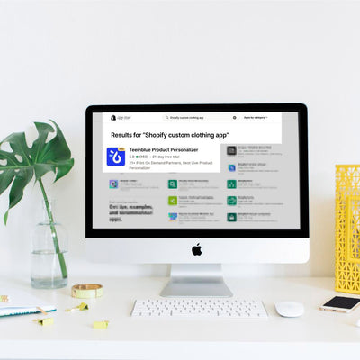 Best Shopify Custom Clothing App for 2026 – Teeinblue