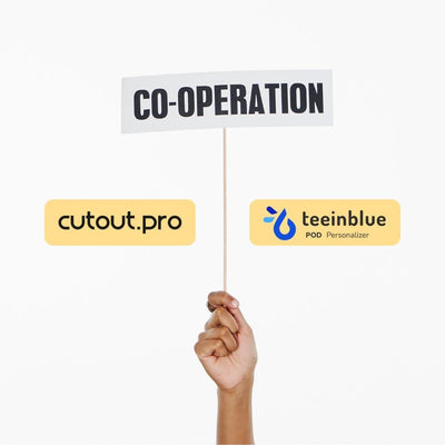 Teeinblue Product Personalizer Partners with Cutout.pro