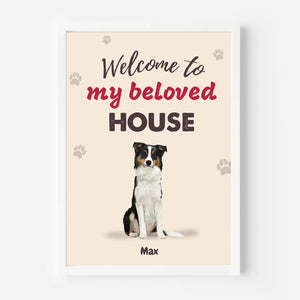 Welcome to Our House Personalized Canvas - Etsy