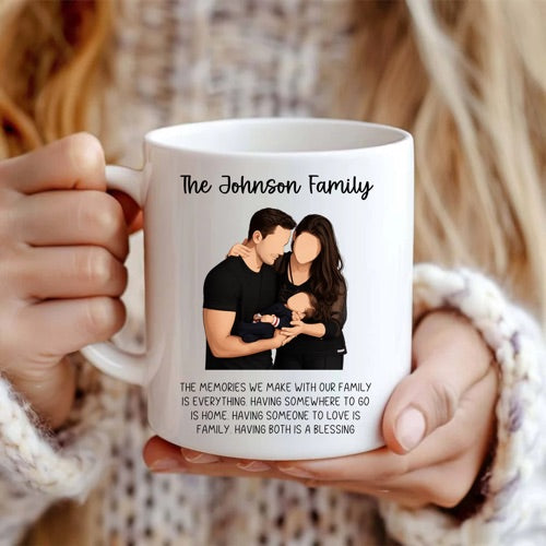 Personalized family mug
