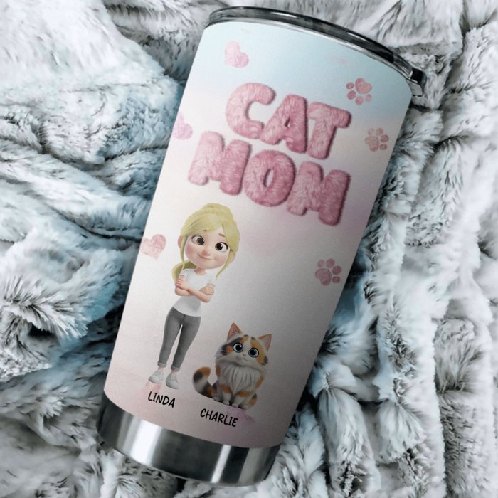 Cat Mom clipart tumbler